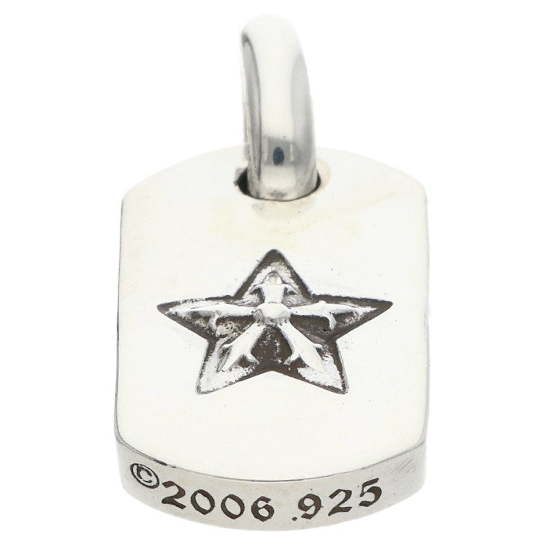 Chrome Hearts D T TNY STAR Tiny Dog Tag Star Necklace Silver