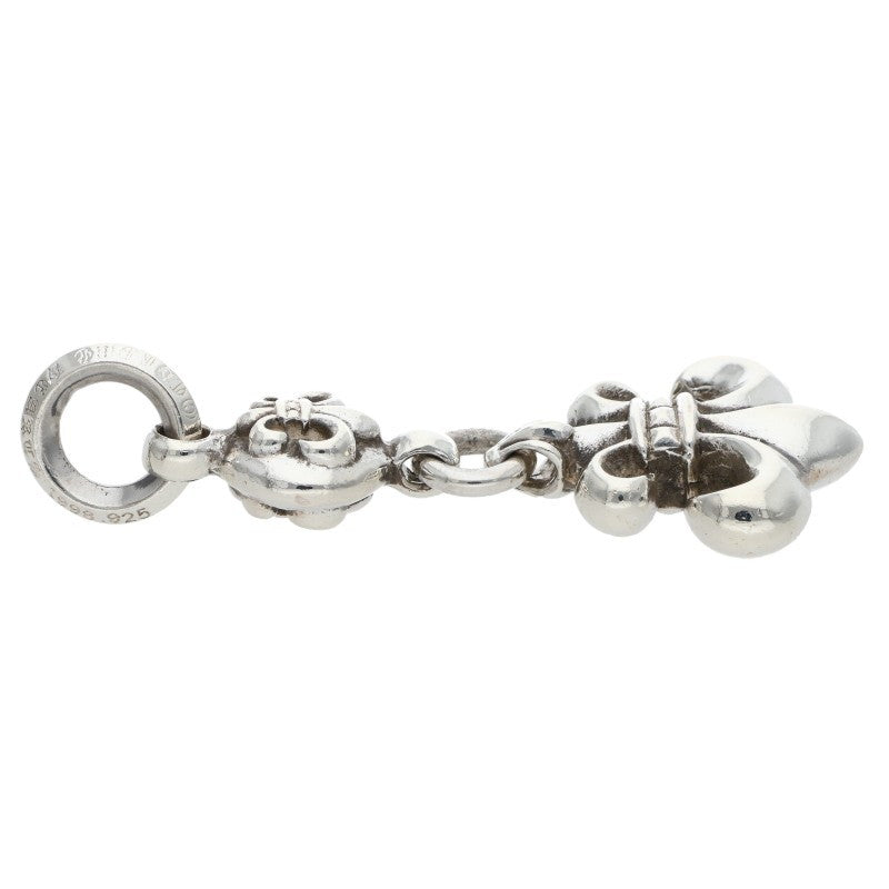 Chrome Hearts 1BALL BS FLEUR Silver Necklace