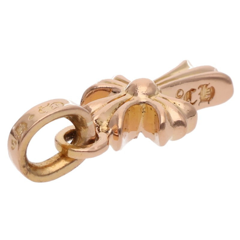 Chrome Hearts 22K Pave Pink Sapphire Baby Fat Charm YG