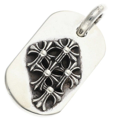 Chrome Hearts RAISED DOGTAG Silver Charm