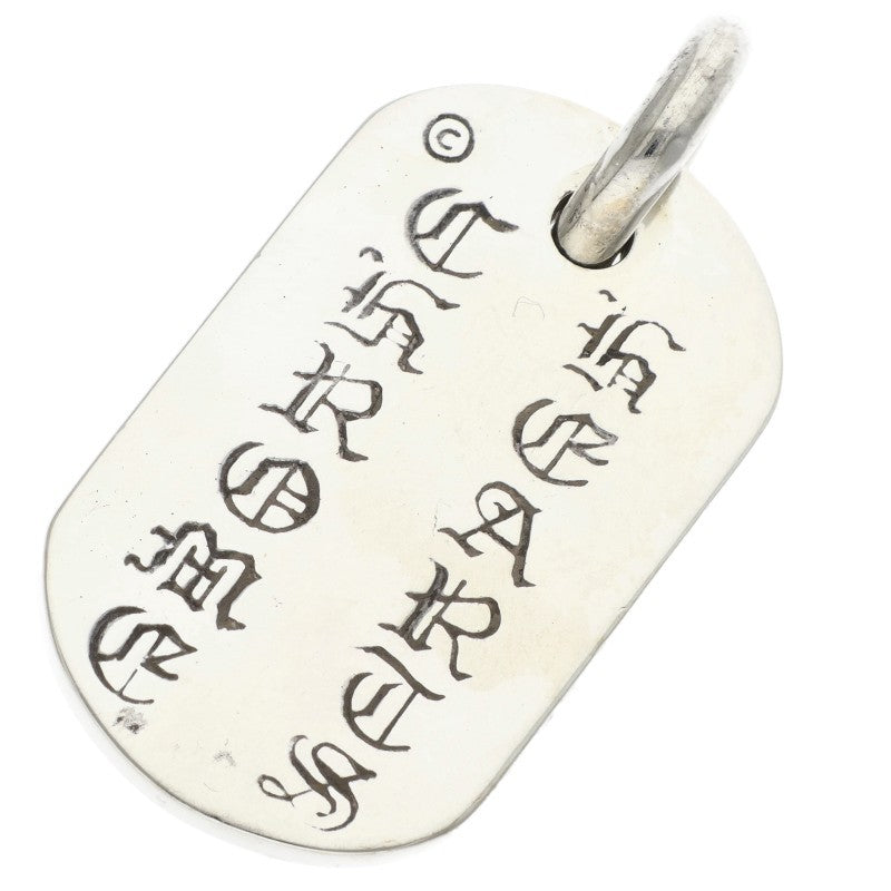 Chrome Hearts RAISED DOGTAG Silver Charm