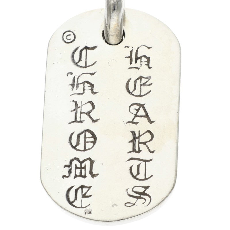 Chrome Hearts RAISED DOGTAG Silver Charm
