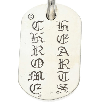 Chrome Hearts RAISED DOGTAG Silver Charm