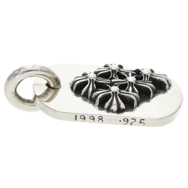 Chrome Hearts RAISED DOGTAG Silver Charm