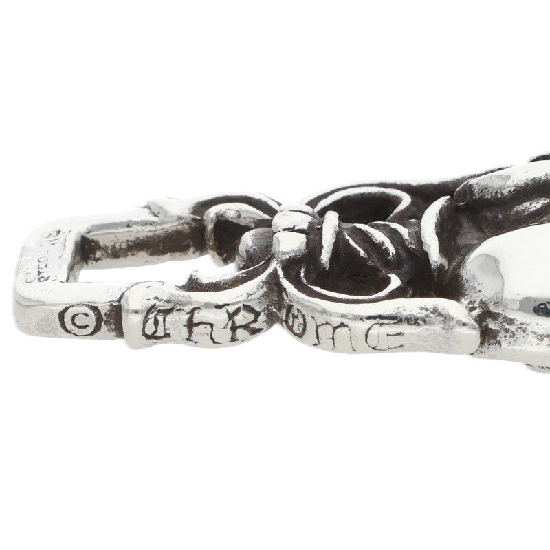 Chrome Hearts DAGGER HEART Sterling Silver Pendant