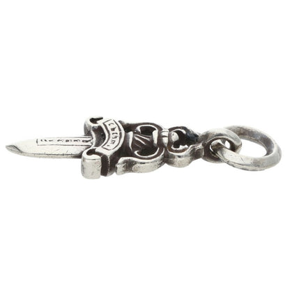 Chrome Hearts #5 Dagger Charm Silver Necklace Top