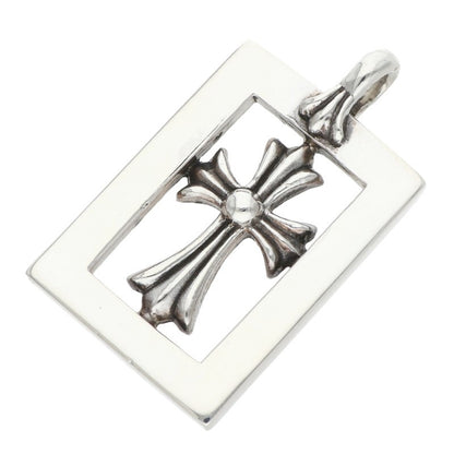Chrome Hearts Framed Open Charm Silver