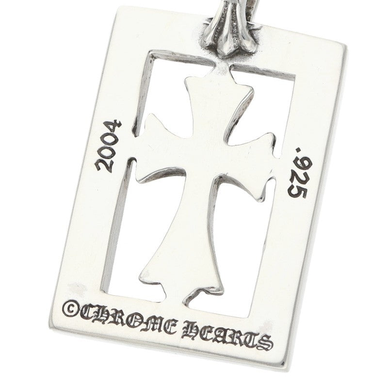 Chrome Hearts Framed Open Charm Silver