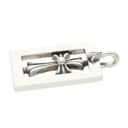 Chrome Hearts Framed Open Charm Silver