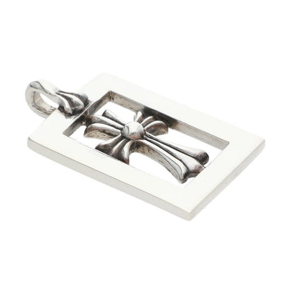 Chrome Hearts Framed Open Charm Silver