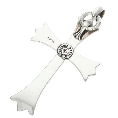Chrome Hearts CH CRS LG W Bale Silver Necklace