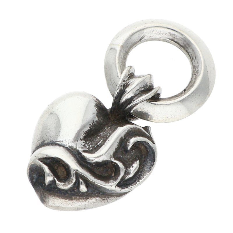 Chrome Hearts Heart Charm Silver