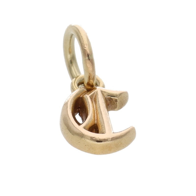 Chrome Hearts 22K Alphabet Stack C Charm Yellow Gold