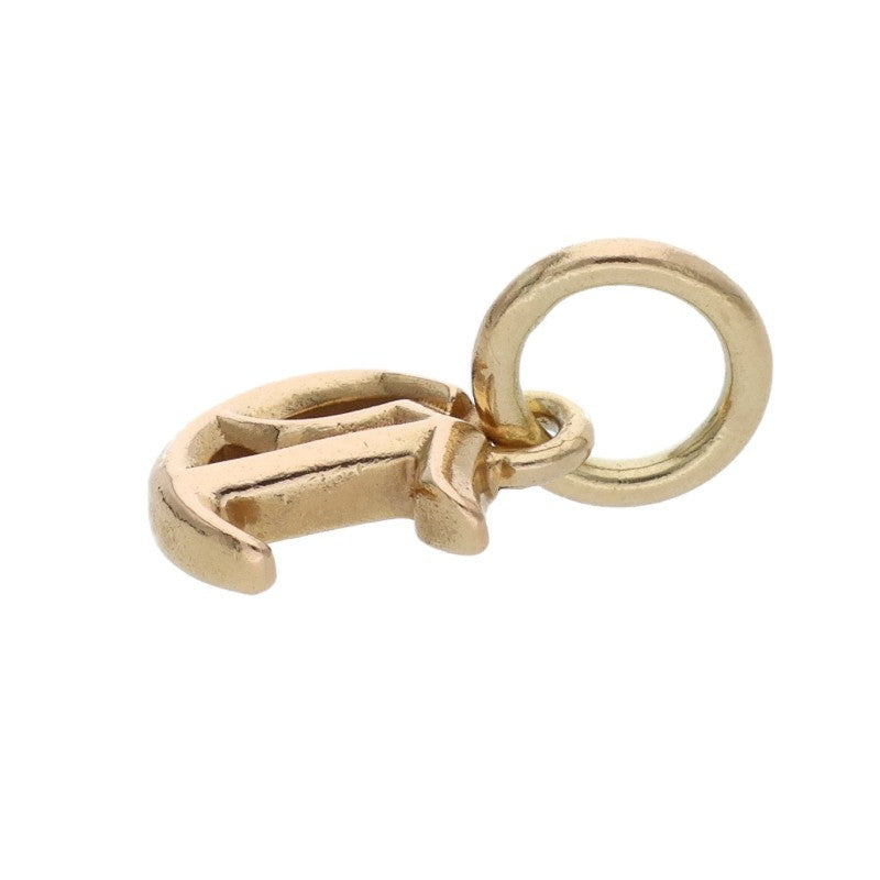 Chrome Hearts 22K Alphabet Stack C Charm Yellow Gold