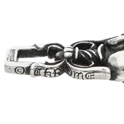 Chrome Hearts Dagger Heart Sterling Silver Necklace Pendant