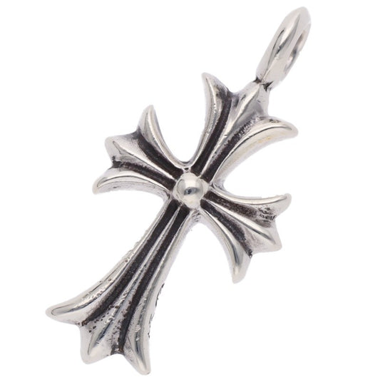 Chrome Hearts 925 Tiny Fat Cross Pave Black Diamond Charm