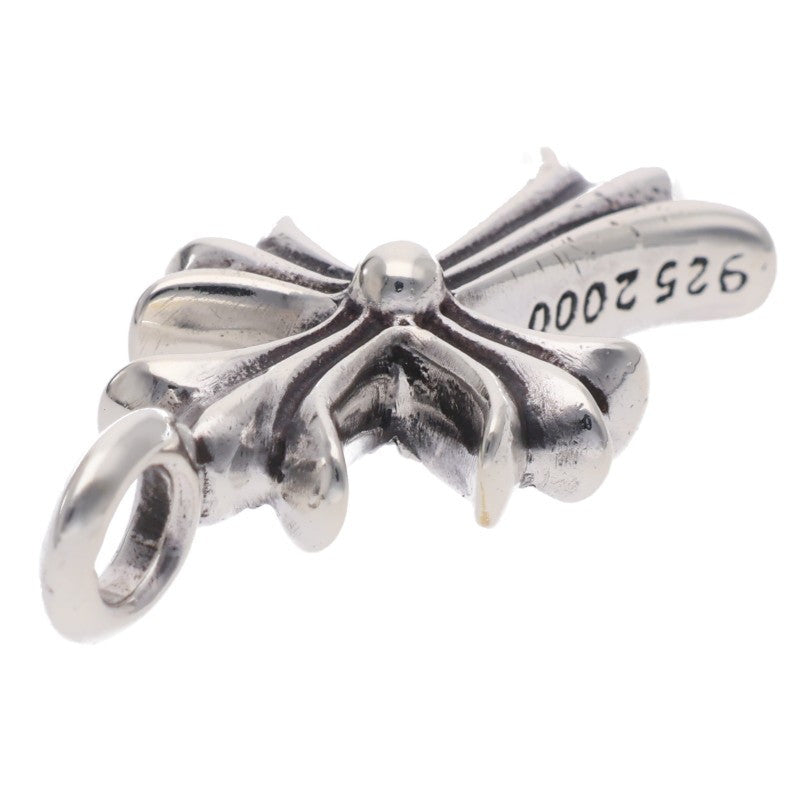 Chrome Hearts 925 Tiny Fat Cross Pave Black Diamond Charm