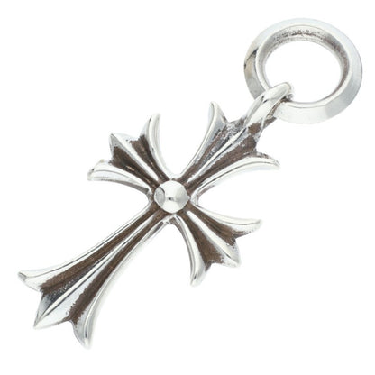 Chrome Hearts Tiny CH Cross Silver Necklace Top
