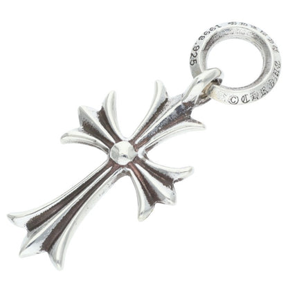 Chrome Hearts Tiny CH Cross Silver Necklace Top