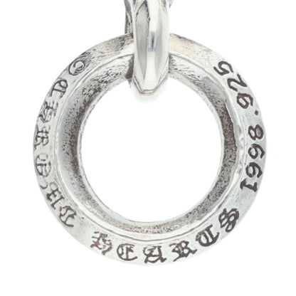 Chrome Hearts Tiny CH Cross Silver Necklace Top