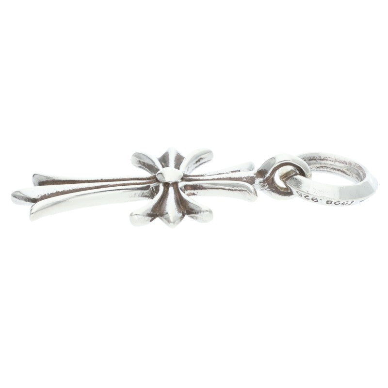 Chrome Hearts Tiny CH Cross Silver Necklace Top