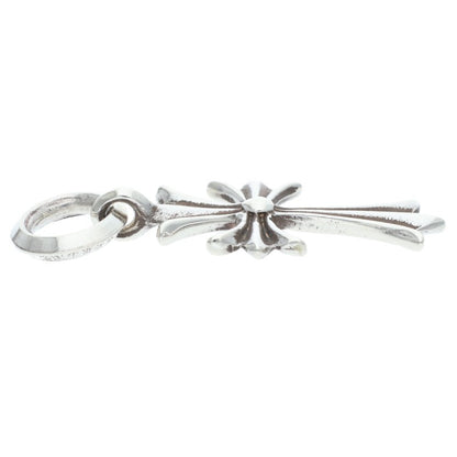 Chrome Hearts Tiny CH Cross Silver Necklace Top