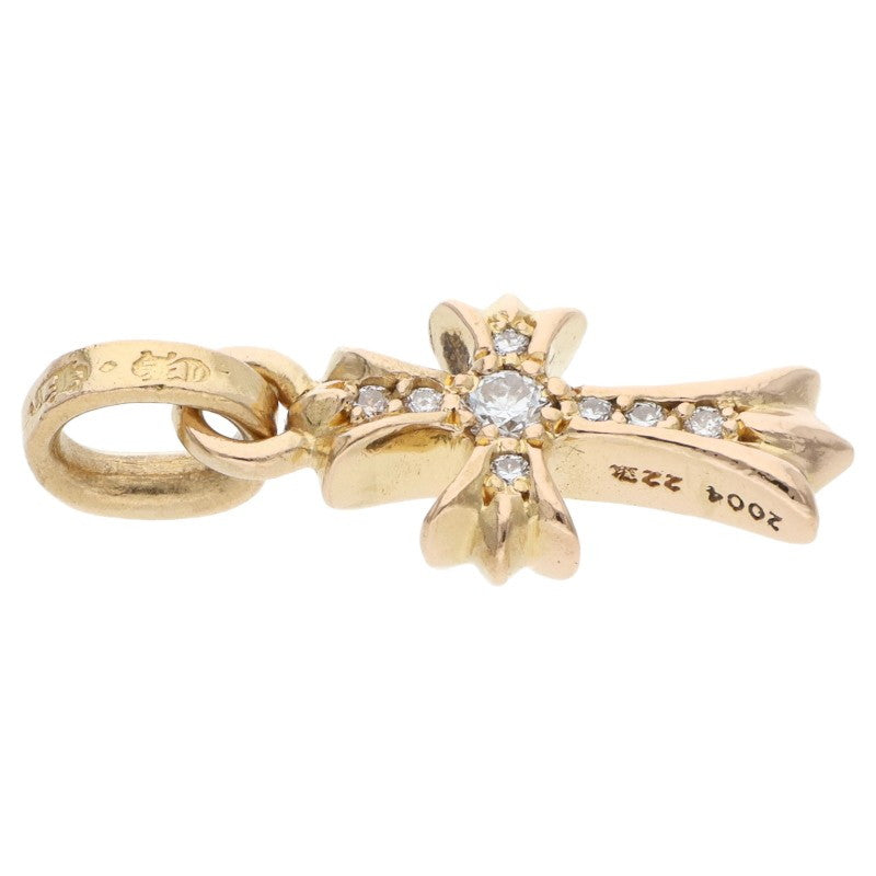 Chrome Hearts 22K Babyfat Pave Diamond Charm