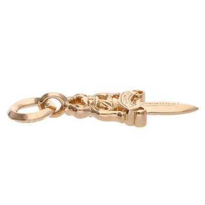Chrome Hearts 22K Yellow Gold #5 Dagger Charm