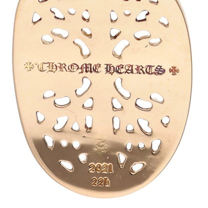 Chrome Hearts 22K Classic Oval Gold Charm