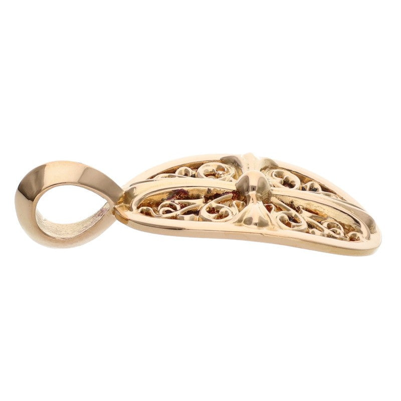 Chrome Hearts 22K Classic Oval Gold Charm