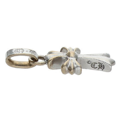 Chrome Hearts Baby Fat Cross Pave Diamond Charm 18K WG