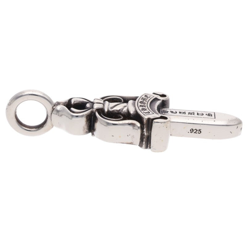 Chrome Hearts Double Dagger Silver Pendant