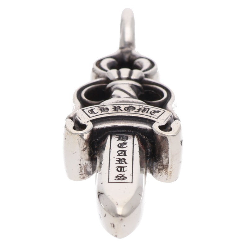 Chrome Hearts Double Dagger Silver Pendant
