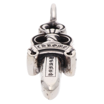 Chrome Hearts Double Dagger Silver Pendant