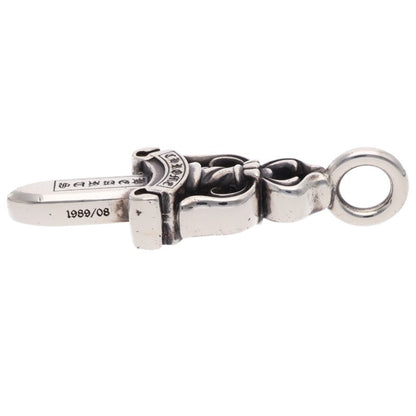 Chrome Hearts Double Dagger Silver Pendant