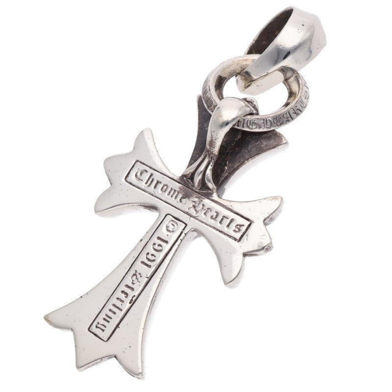 Chrome Hearts CH CRS SML W Bale Silver Necklace