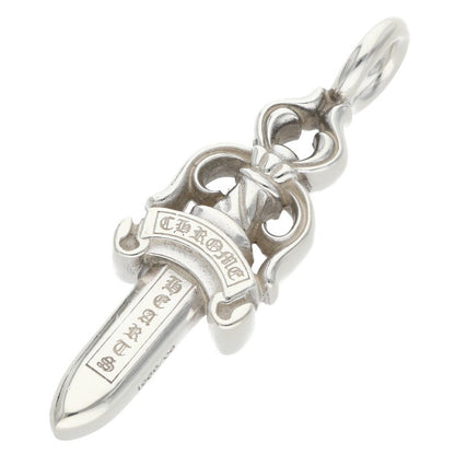 Chrome Hearts Double Dagger Silver Pendant