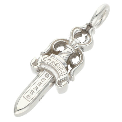 Chrome Hearts Double Dagger Silver Pendant