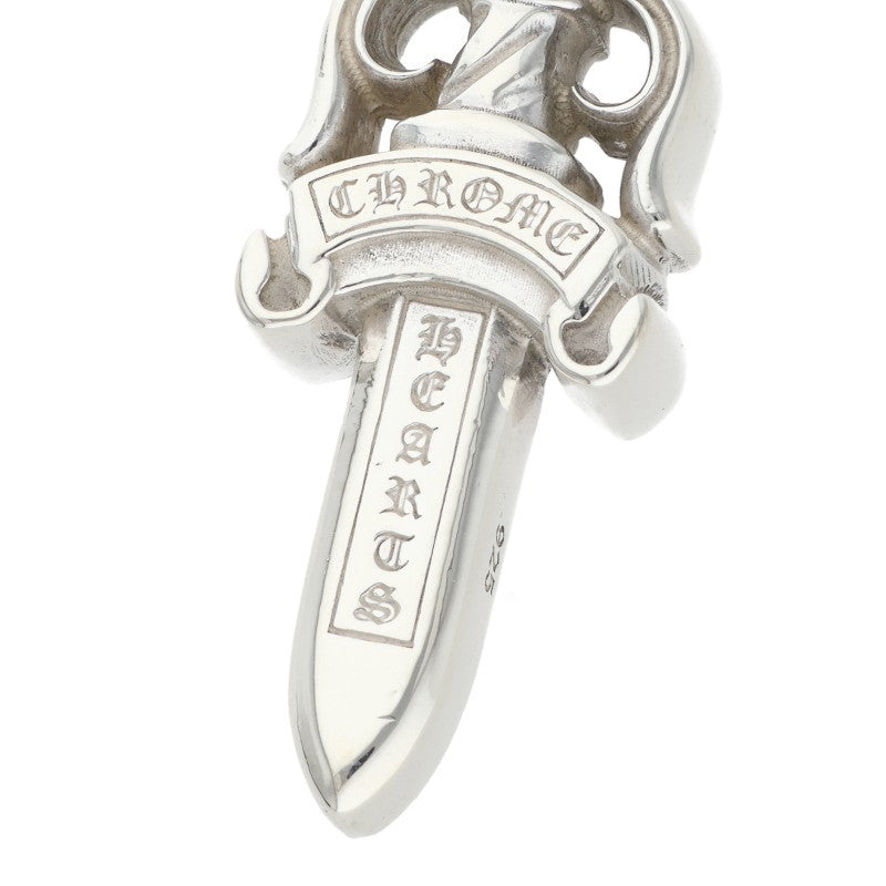 Chrome Hearts Double Dagger Silver Pendant