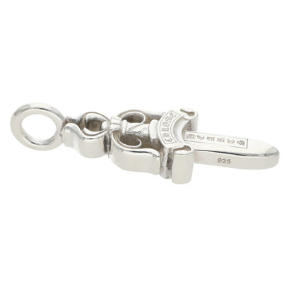 Chrome Hearts Double Dagger Silver Pendant