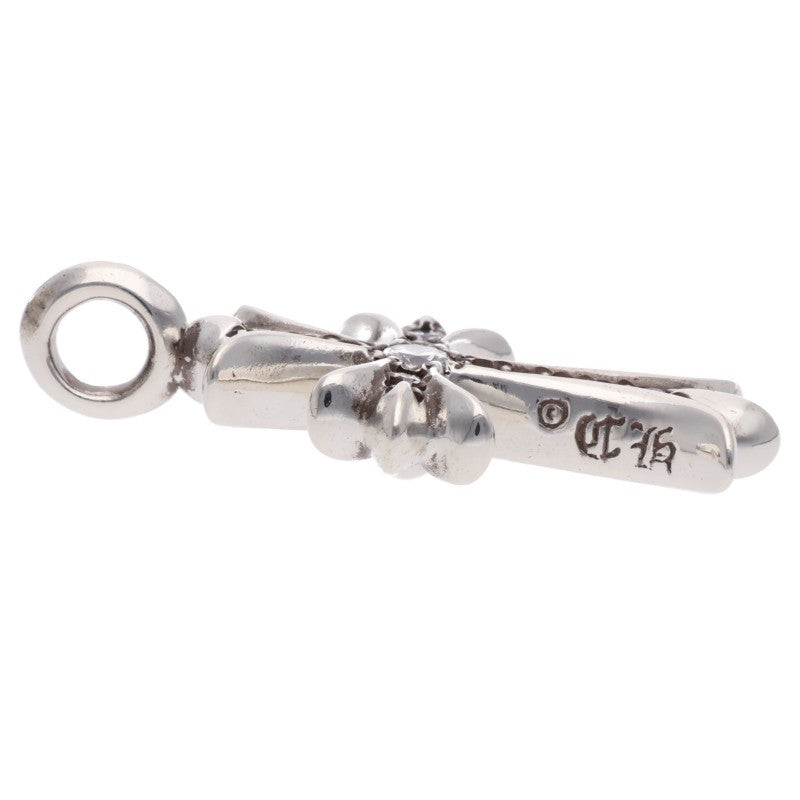 Chrome Hearts Tiny Fat Cross Pave Diamond Pendant