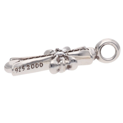 Chrome Hearts Tiny Fat Cross Pave Diamond Pendant