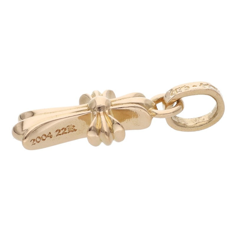 Chrome Hearts 22K CRS BBYFAT Yellow Gold Necklace Charm