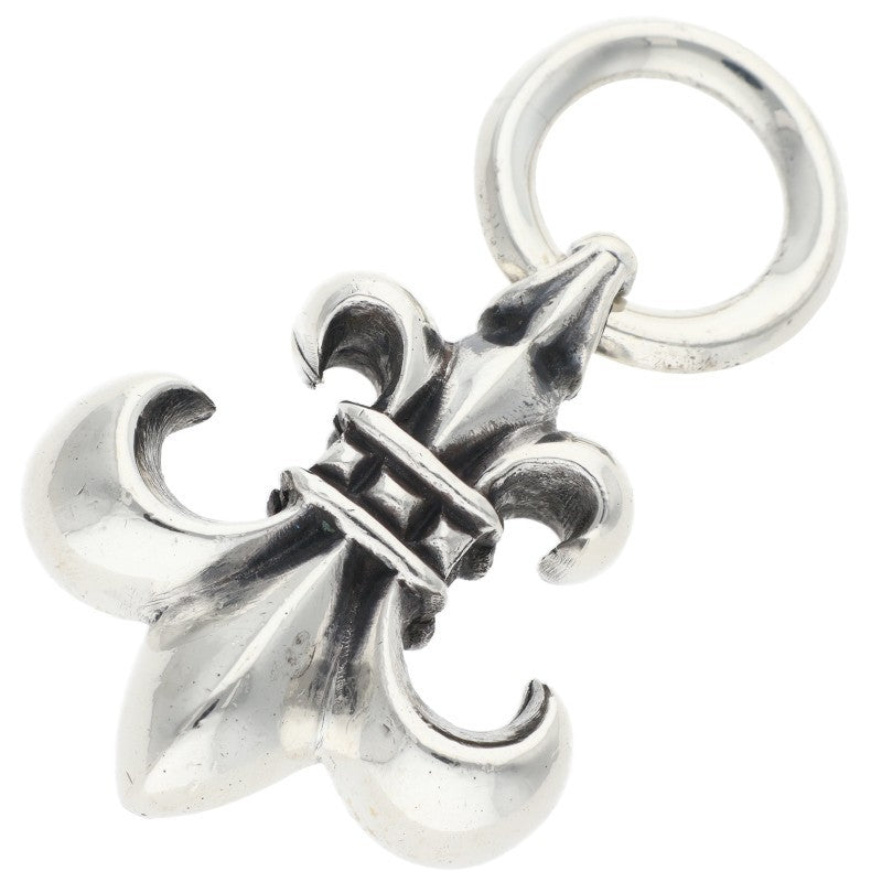 Chrome Hearts BS FLEUR Old Silver Pendant