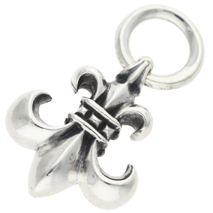 Chrome Hearts BS FLEUR Old Silver Pendant