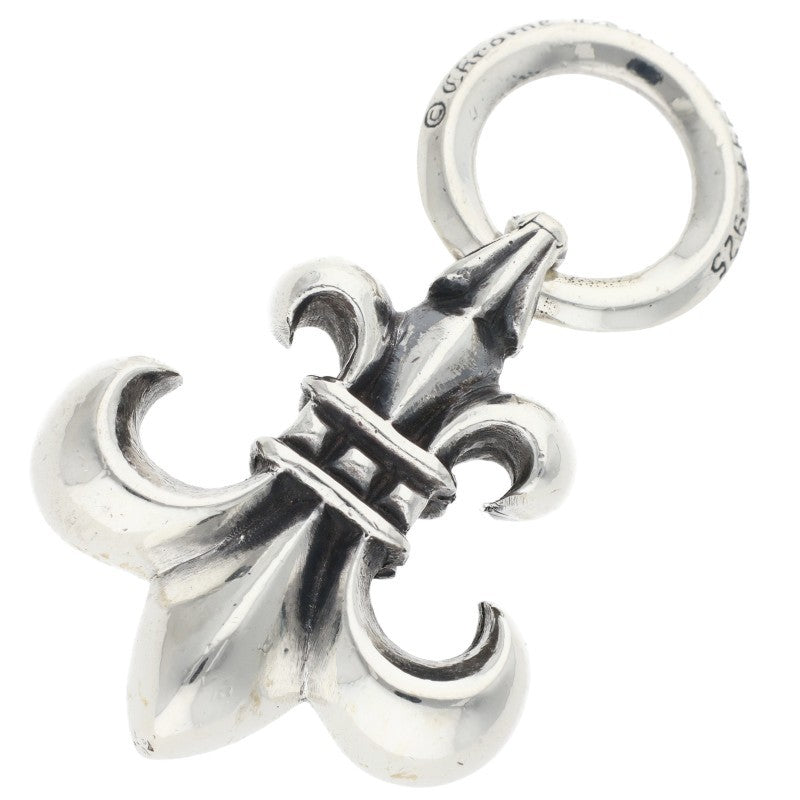 Chrome Hearts BS FLEUR Old Silver Pendant