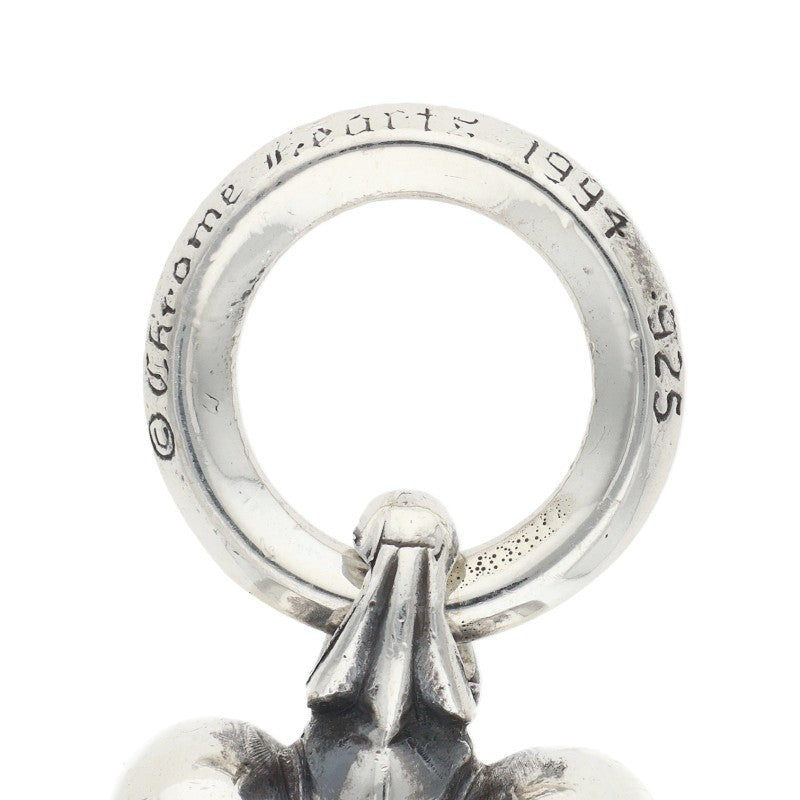 Chrome Hearts BS FLEUR Old Silver Pendant
