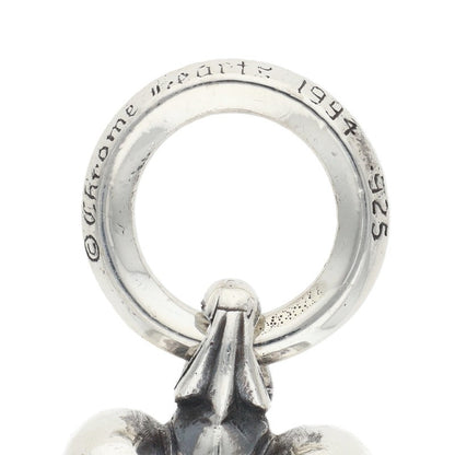 Chrome Hearts BS FLEUR Old Silver Pendant