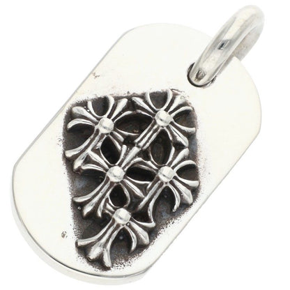Chrome Hearts RAISED DOGTAG Silver Necklace