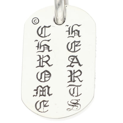 Chrome Hearts RAISED DOGTAG Silver Necklace